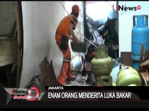 Tabung Gas Meledak, 6 Orang Terluka, Jakarta - iNews Malam 25/11