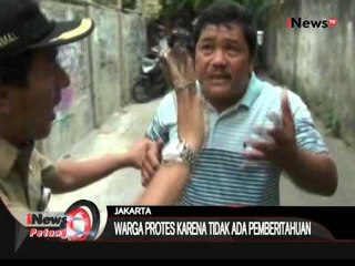 Perlawanan Mewarnai Penertiban Bangunan Di Kawasan Gambir - iNews Petang 25/11