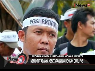 Live Report: Aksi Demo Guru, Tolak Regulasi Pemerintah Terhadap Tenaga Guru - iNews Siang 25/11