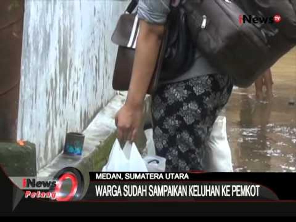Hujan Lebat, Ratusan Rumah Warga Juga Terendam Banjir Di Medan - iNews Petang 25/11