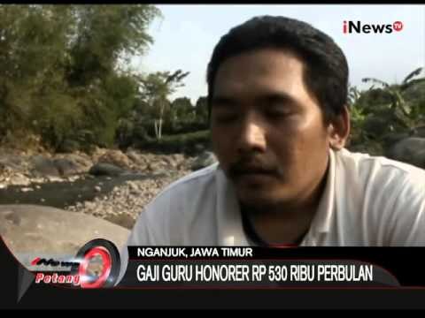 Gaji Minim, Guru Honorer Di Nganjuk Kerja Sampingan Sebagai Pemecah Batu - iNews Petang 25/11