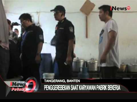 Polisi Gerebek Pabrik Obat Ilegal Di Tangerang - iNews Petang 26/11