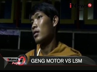 Berebut lahan jasa pengamanan gudang, 2 anggota LSM dianiaya geng motor - iNews Pagi 22/01