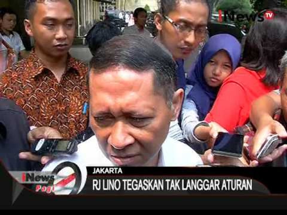 Dugaan Korupsi Pelindo II, RJ Lino Penuhi Panggilan Bareskrim - iNews Pagi 01/12