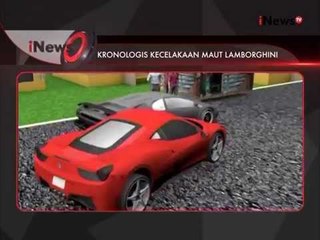 Aparat Kepolisian Surabaya Lakukan Olah TKP Kecelakaan Lamborghini - iNews Pagi 01/12