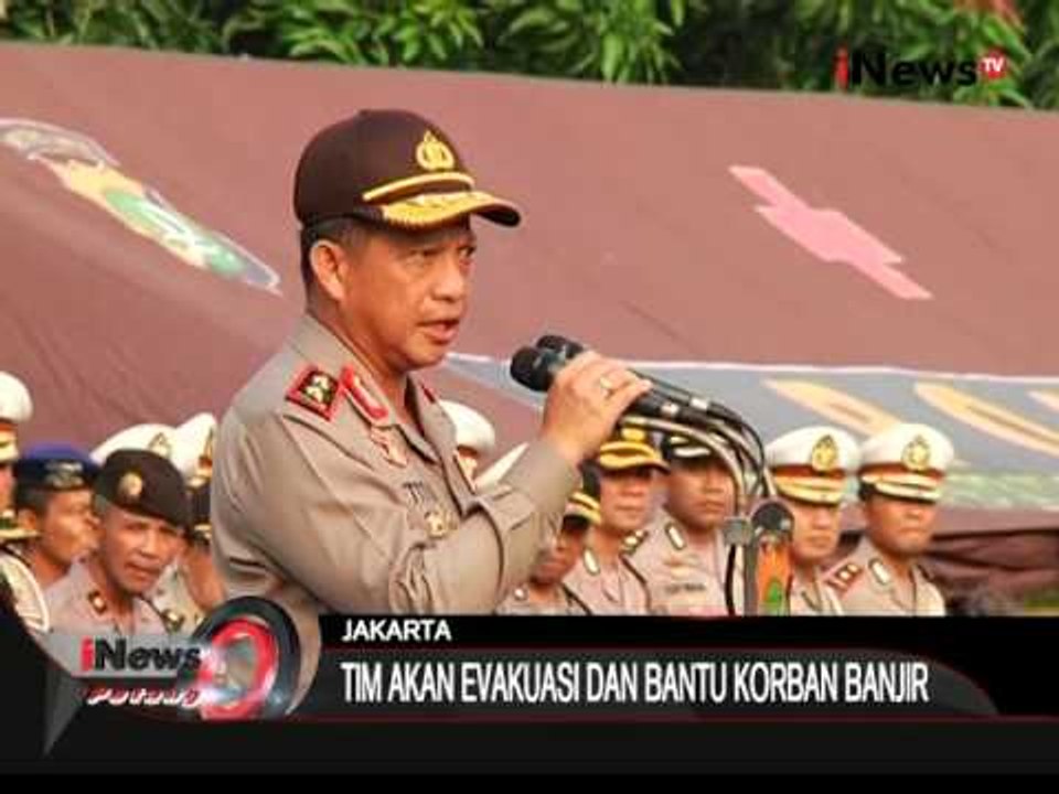Antisipasi Banjir Ibukota, Polda Metro Jaya Kerahkan 15 Ribu Personil - iNews Petang 27/11