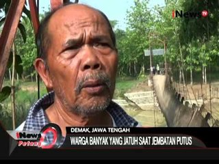 Siswa Siswi Nekat Menyebrangi Jembetan Putus - iNews Petang 01/12