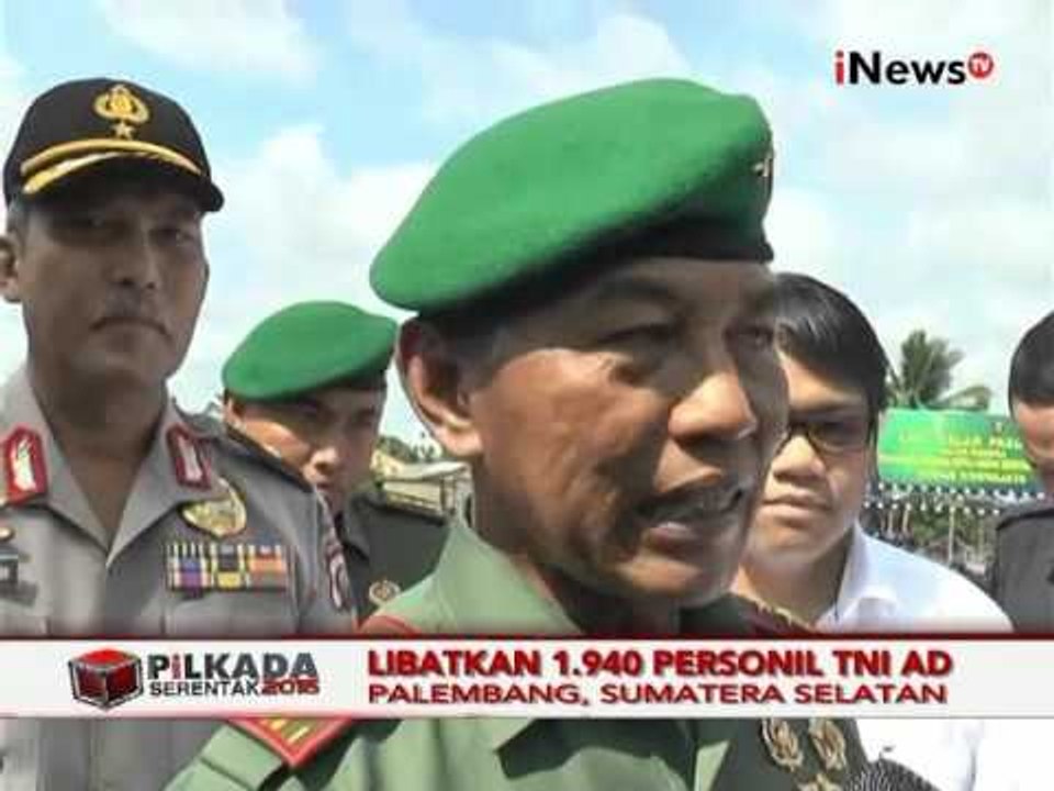 Untuk Mengamankan Pilkada Di Kab. Sumsel, TNI Terjunkan 1940 Personil - iNews Malam 01/12
