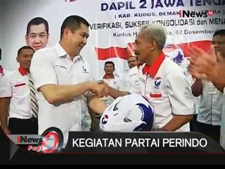 Partai Perindo Ingin Merubah Indonesia Mencapai Indonesia Sejahtera - iNews Pagi 03/12