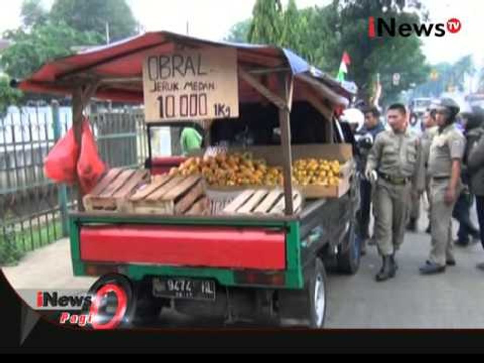 Razia Parkir Liar Dan Pedagang Kaki Lima Yang Berada Di Trotoar - iNews Pagi 03/12