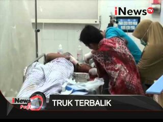 Kecelakaan Truk Angkut Buruh Galian Terbalik, 1 Tewas 8 Luka-Luka Di Jombang - iNews Pagi 07/12