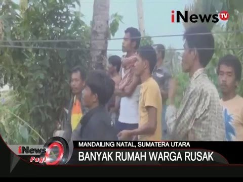 Seperti Inilah Cuaca Ekstrem Di Mandailing Natal Yang Membuat Rumah Warga Rusak - iNews Pagi 07/12