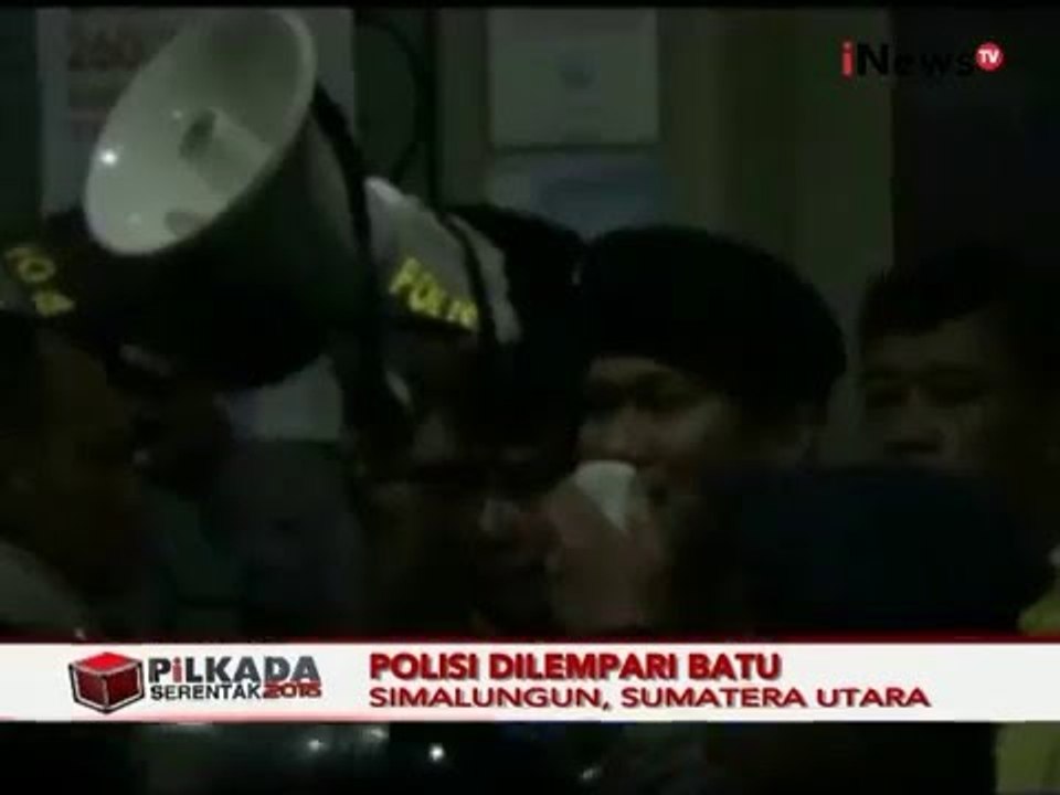 Aksi Unjuk Rasa Paslon JR-Ambran Diwarnai Bentrokan Dengan Polisi - iNews Pagi 07/12