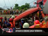 Inilah Evakuasi Jasad Sopir Metro Mini Karena Terhimpit Badan Metromini Dan KRL - iNews Pagi 07/12