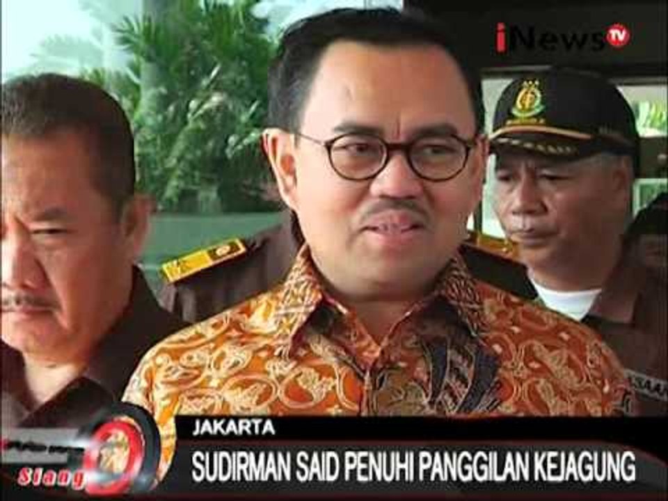 Sudirman Said Penuhi Panggilan Kejagung - iNews Siang 07/12