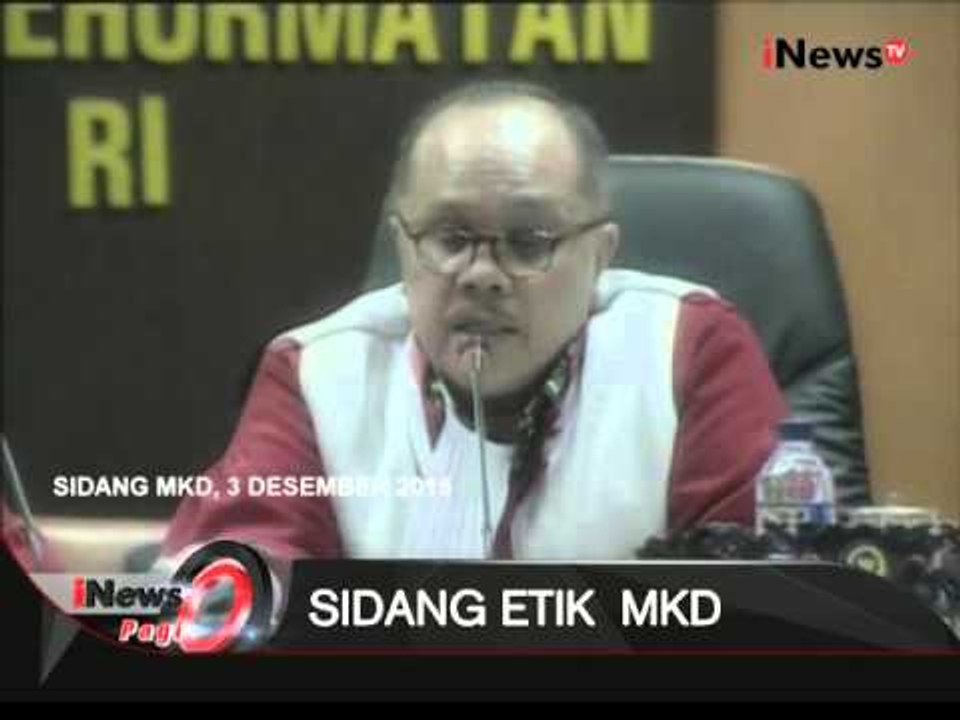 Kuasa Hukum SN : MKD Tidak Perlu Lanjutkan Sidang, Keterangan Saksi Bertentangan - iNews Pagi 07/12