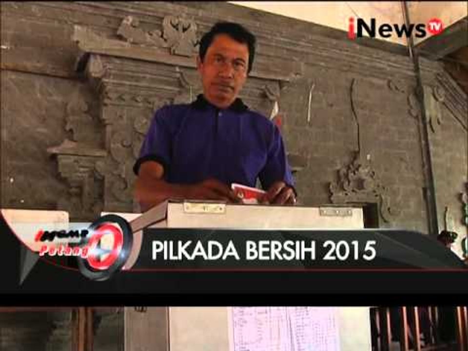 Live Report: Hasil Hitung Cepat Pilkada Bali - iNews Petang 09/12