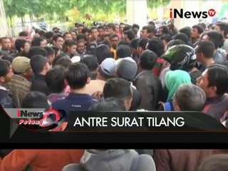Ratusan Warga Antri Perpanjangan Surat Tilang Di Pengadilan Negeri Jombang - iNews Petang 09/12