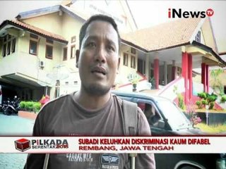 Merasa Tidak Diperhatikan, Difabel Mengadu Ke Gedung DPRD Rembang - iNews Petang 08/12
