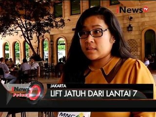 Lift Kantor Jatuh, 2 Karyawan Tewas - iNews Petang 10/12