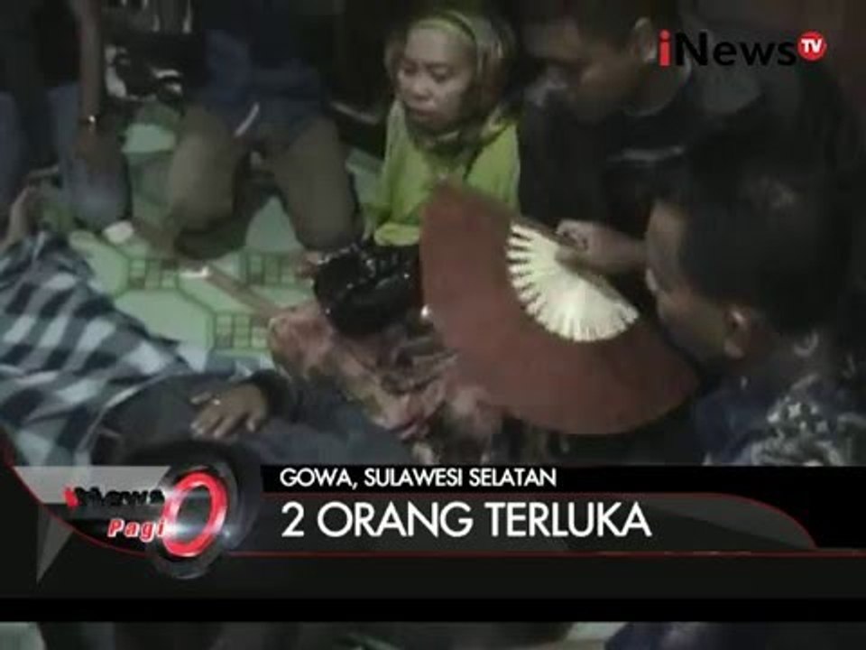 Bentrok Pendukung Calon Bupati Gowa Dan Polisi, 2 Orang Terluka - iNews Pagi 11/12