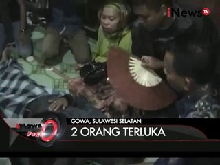 Bentrok Pendukung Calon Bupati Gowa Dan Polisi, 2 Orang Terluka - iNews Pagi 11/12