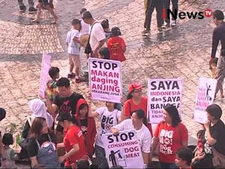 Ratusan Orang Kampanye "Stop Makan Daging Anjing" - iNews Malam 13/12