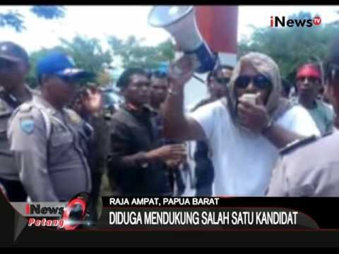 Anggap Ada Kecurangan, Ratusan Warga Serbu Kantor KPUD Raja Ampat - iNews Petang 14/12