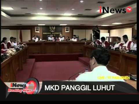 Breaking News 02: Sidang MKD, Luhut Menjawab Polemik Freeport - iNews Breaking News 14/12