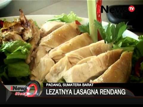 Lezatnya Lasagna Rendang, Masakan Rendang Dikombinasi Dengan Masakan Ala Eropa - iNews Siang 18/12