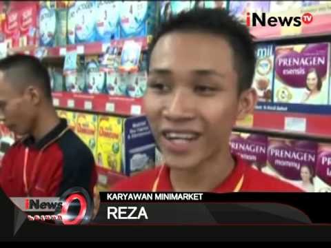Aksi Perampokan Minimarket Terekam CCTV - iNews Petang 18/12