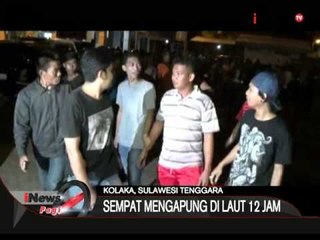 2 Korban Selamat Tenggelamnya Kapal Marina Tiba Di Kolaka - iNews Pagi 21/12