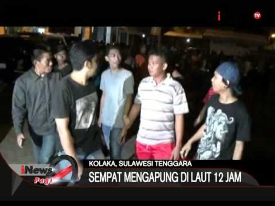 2 Korban Selamat Tenggelamnya Kapal Marina Tiba Di Kolaka - iNews Pagi 21/12