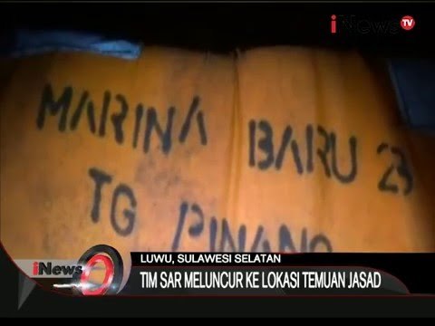 Pelampung Dan Tabung Oksigen Kapal Marina Yang Tenggelam Ditemukan Nelayan - iNews Pagi 22/12