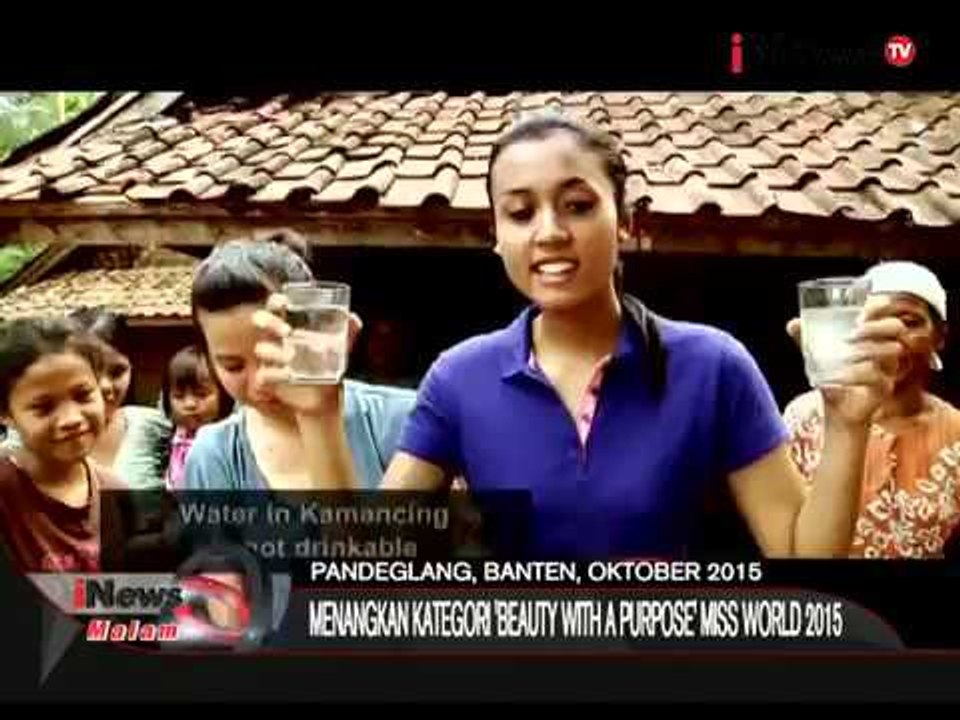 Perjalanan Miss Indonesia 2015, Maria Harfanti, Pandeglang Banten - iNews Malam 20/12