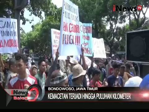 Oknum Camat Di Demo Warga Karena Sering Lakukan Pungli, Bondowoso - iNews Malam 23/12