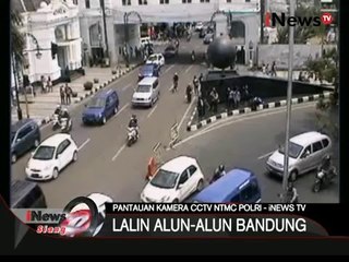 Pantauan Arus Lalu Lintas Di Alun-Alun Kota Bandung - iNews Siang 24/12
