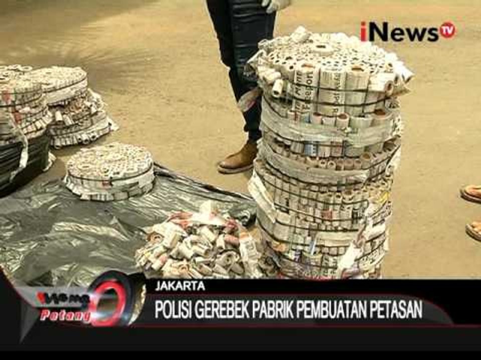 Jelang Pesta Tahun Baru Polisi Menggerebek Pabrik Petasan - iNews Petang 24/12