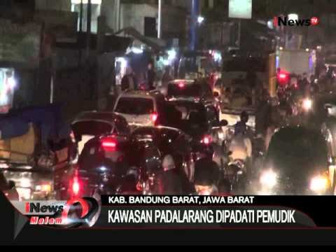 Menjelang Akhir Libur Natal, Kawasan Padalarang Dipadati Pemudik - iNews Malam 27/12