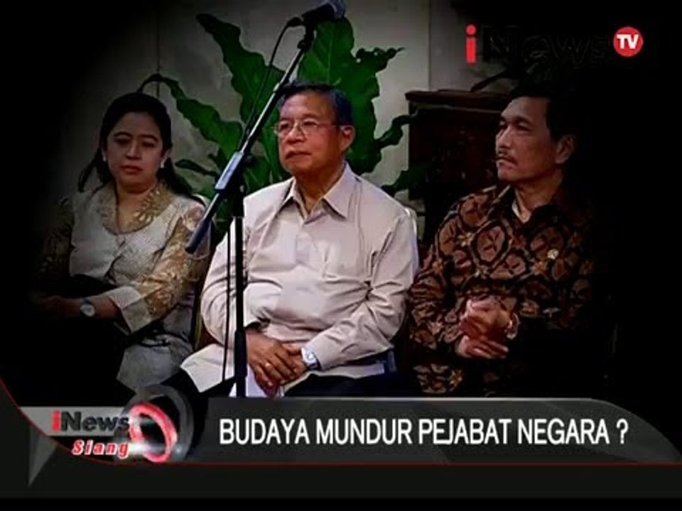 Inilah Para Pejabat Yang Merasa Gagal Dan Memilih Mundur - iNews Siang 28/12