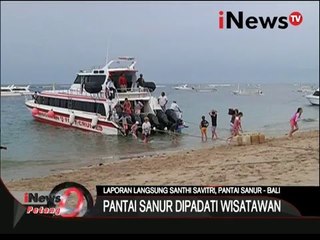 Live Report: Pantai Sanur Dipadati Wisatawan Mancanegara Dan Domestik - iNews Petang 24/12