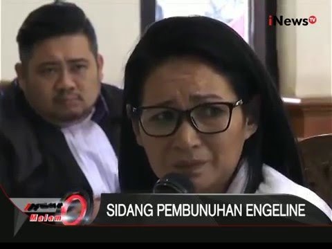 Sidang Lanjutan Engeline, Yvone Megawe Menangis Saat Memberi Kesaksian - iNews Malam 28/12