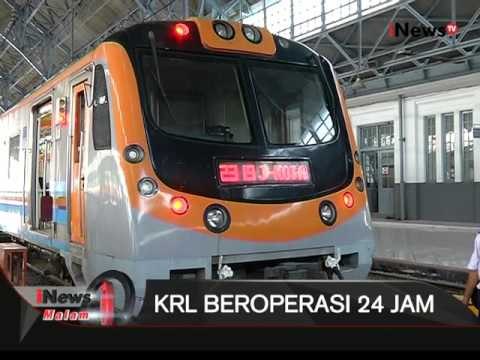 KRL Akan Beroperasi Selama 24 Jam Pada Tahun Baru - iNews Malam 28/12