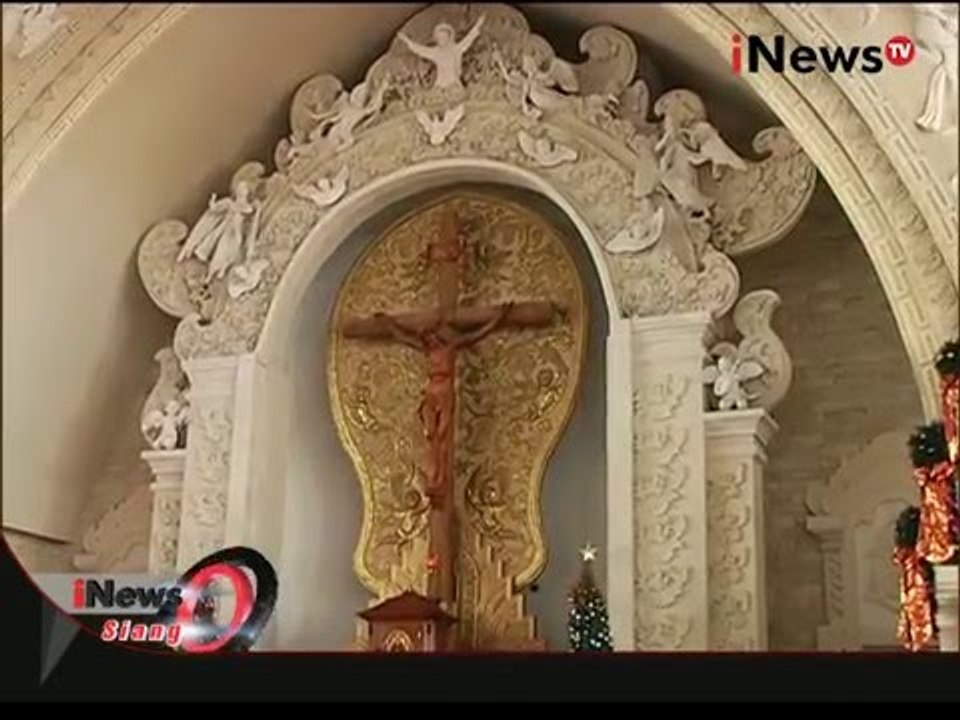 Katedral Bali, Perayaan Misa Natal Berjalan Hikmat Lancar Dan Aman - iNews Siang 25/12