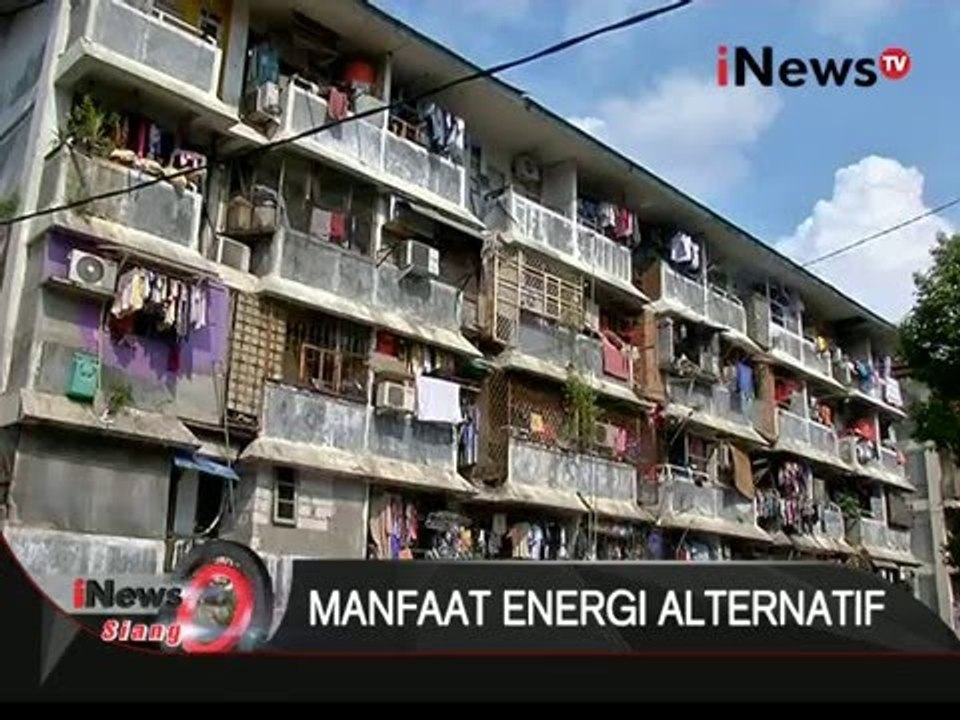 Warga Rusun Bidara Cina Nikmati Gas Bumi - iNews Siang 29/12