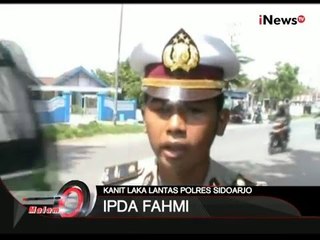 Ditabrak Dari Belakang, Sebuah Sepeda Motor Terlindas Sebuah Truk Di Sidaoarjo - iNews Malam 28/12