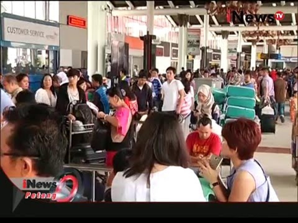 Liburan Akhir Tahun, Bandara Soekarno Hatta Mualai Di Padati Penumpang - iNews Petang 30/12