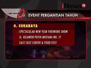 Berikut Adalah Jadwal Event Pergantian Tahun - iNews Siang 30/12