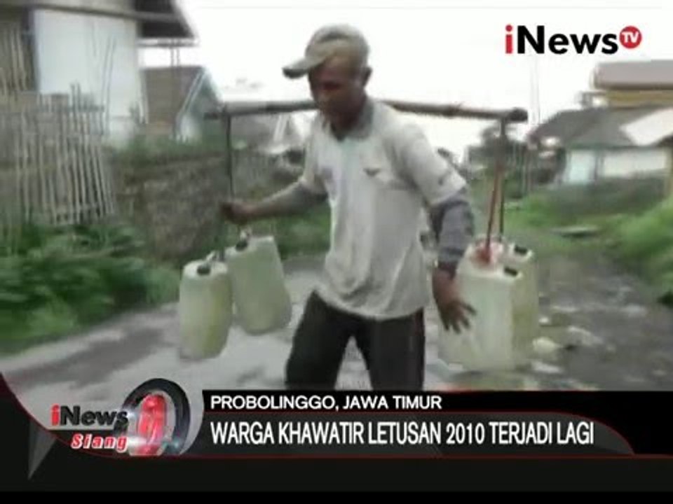 Erupsi gunung bromo, warga takut abu rusak perkebunan - iNews Siang 25/01