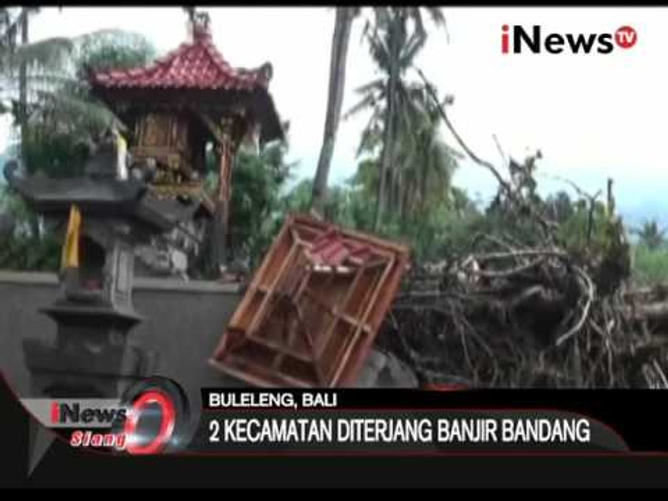 Banjir bandang hanyutkan seluruh rumah warga di desa panyabangan - iNews Siang 25/01